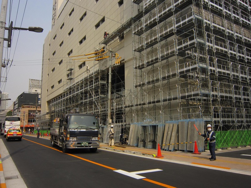 北流日本三年建筑工